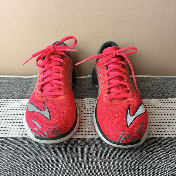 Brooks Pure Cadence 5 Women’s Bright Red/Pink Sneakers Size 9 Medium - Picture 2 of 9